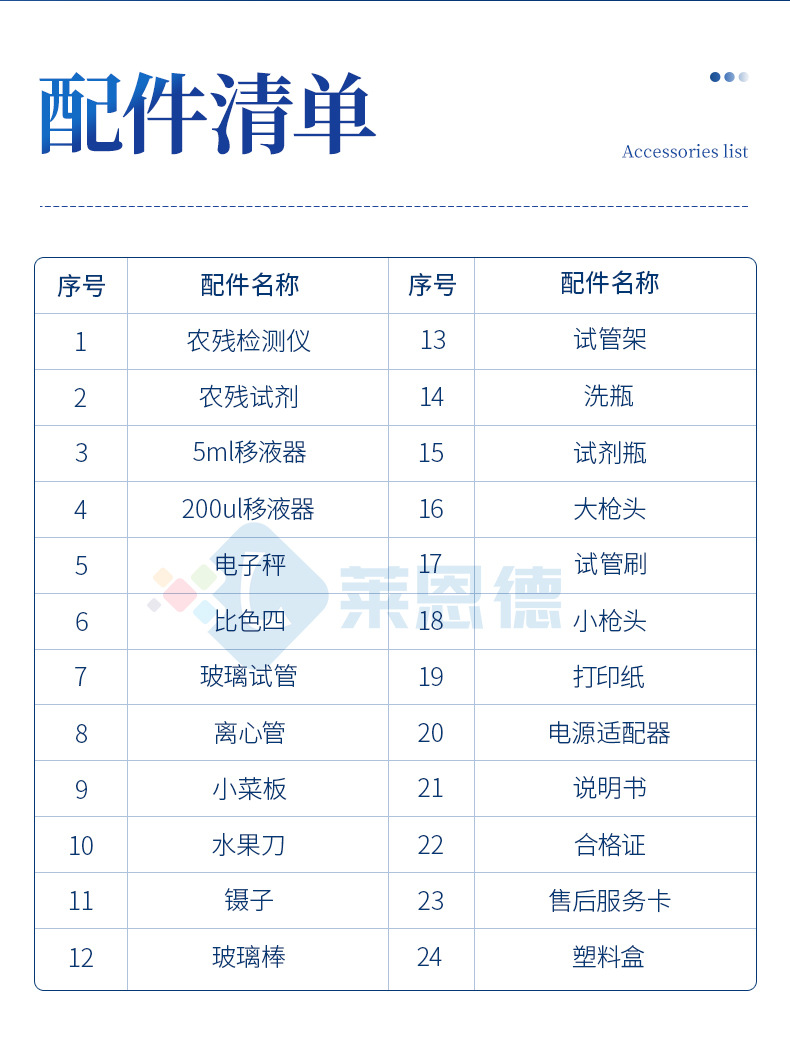 便携农残检测仪